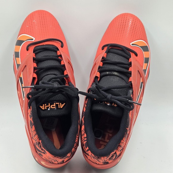 Nike Alpha Menace 4 Pro Shoes Mens Size 13‎ Red Black Football Cleats FQ3984-600 main image 5